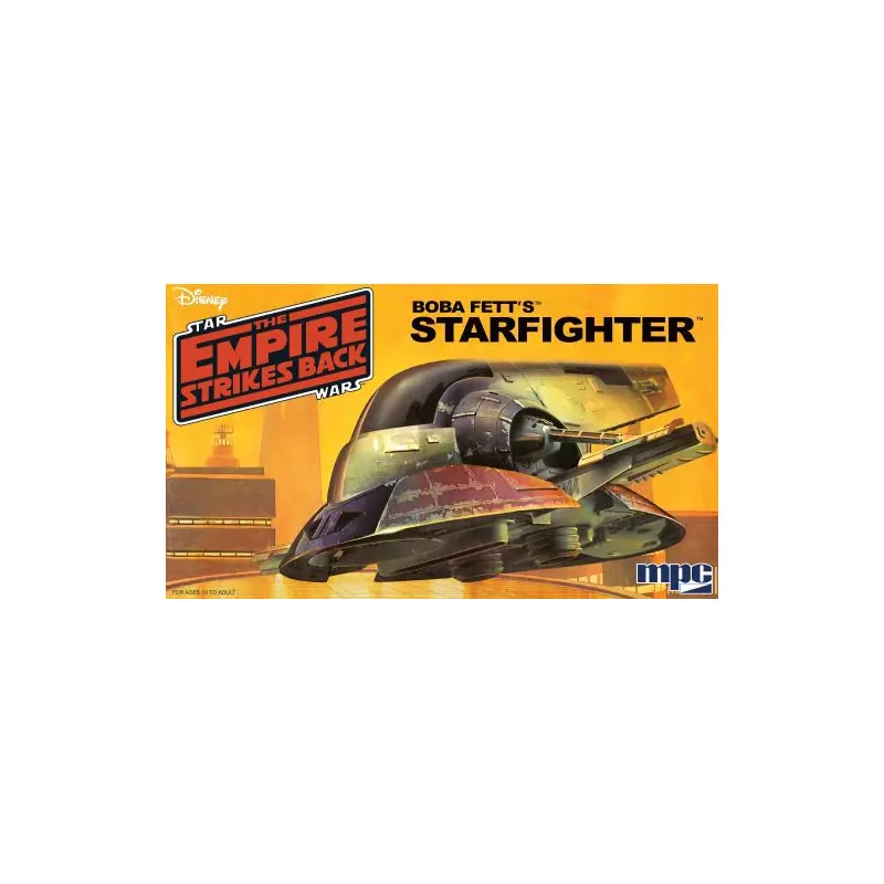 MPC STAR WARS BOBA FETT'S STARFIGHTER MODEL KIT