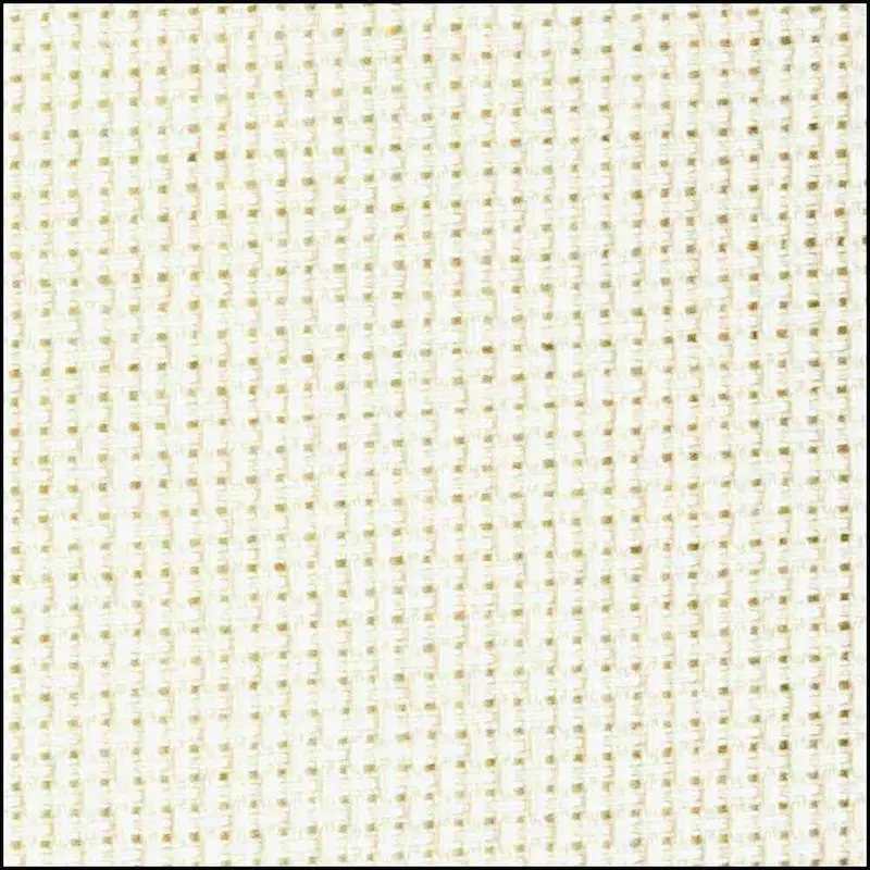 DMC CHARLES CRAFT Cotton Aida 18ct 38 x 45.7cm - Antique White