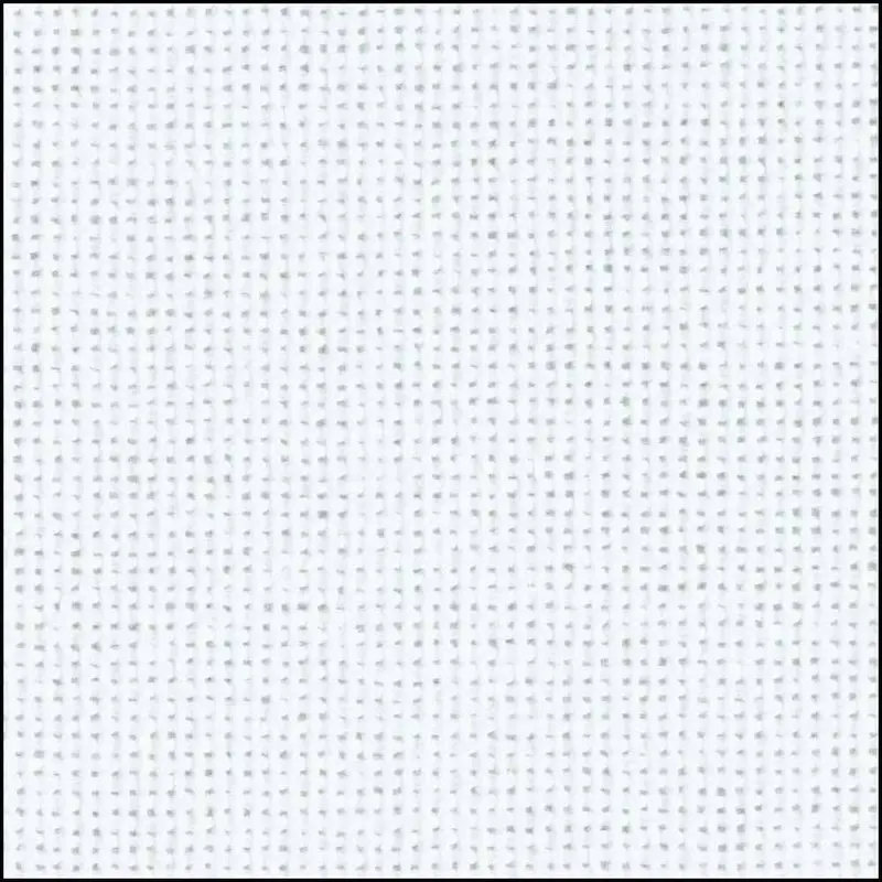 DMC CHARLES CRAFT Monaco Evenweave 28ct 38 x 45.7cm - White