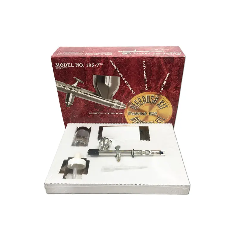 Badger 105-7 Model 105 Patriot Fine Airbrush Set