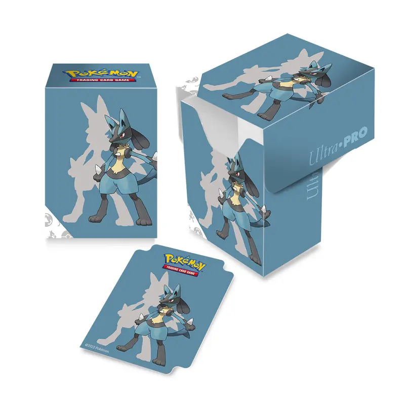 Lucario Full View Deck Box for Pokmon