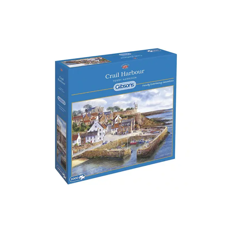 Crail Harbour 1000pc Puzzle