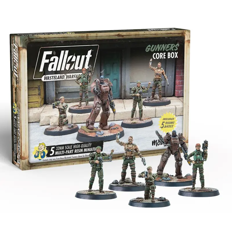 Fallout: Wasteland Warfare - Gunners: Core Box