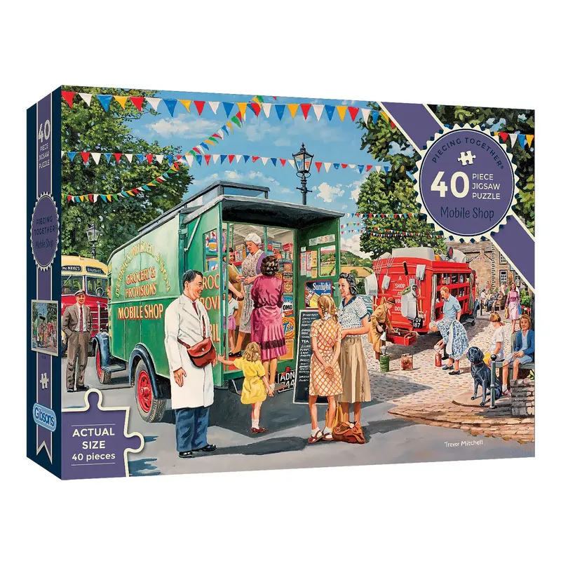 Mobile Shop 40 EXTRA-LARGE PIECE PUZZLES