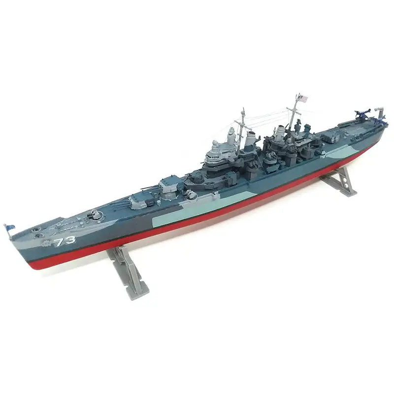 ATLANTIS MODELS USS Pittsburgh CA-72 heavy Cruiser Plastic Model Kit 1/490