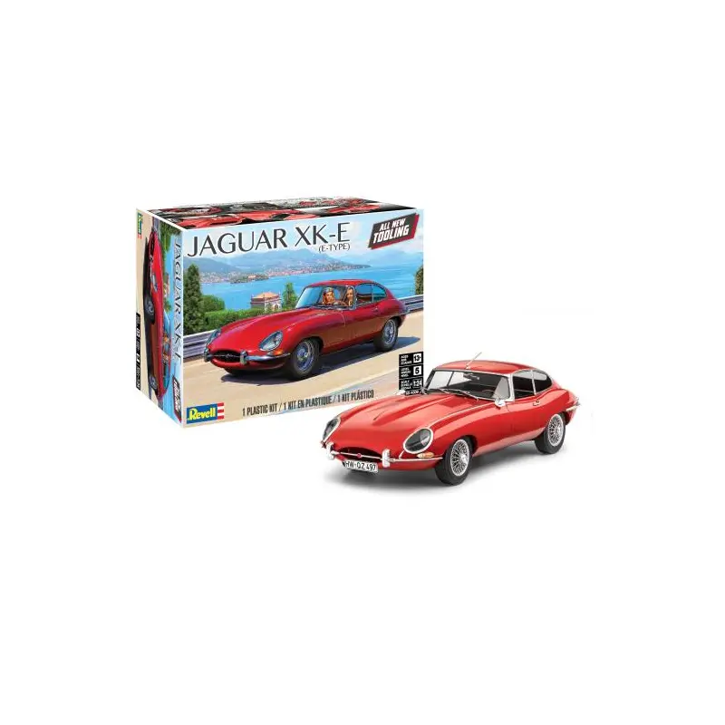 Jaguar XK-E (E-Type) Scale: 1/24 85-4509