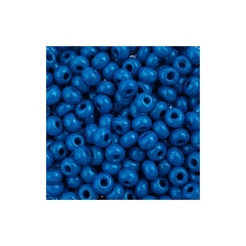 Czech Seedbead 6/0 apx22g Vial Terra Intensive Blue