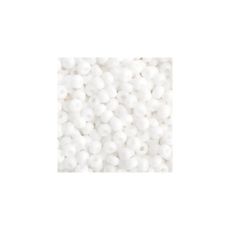 Czech Seed Bead 11/0 Opaque White apx23g