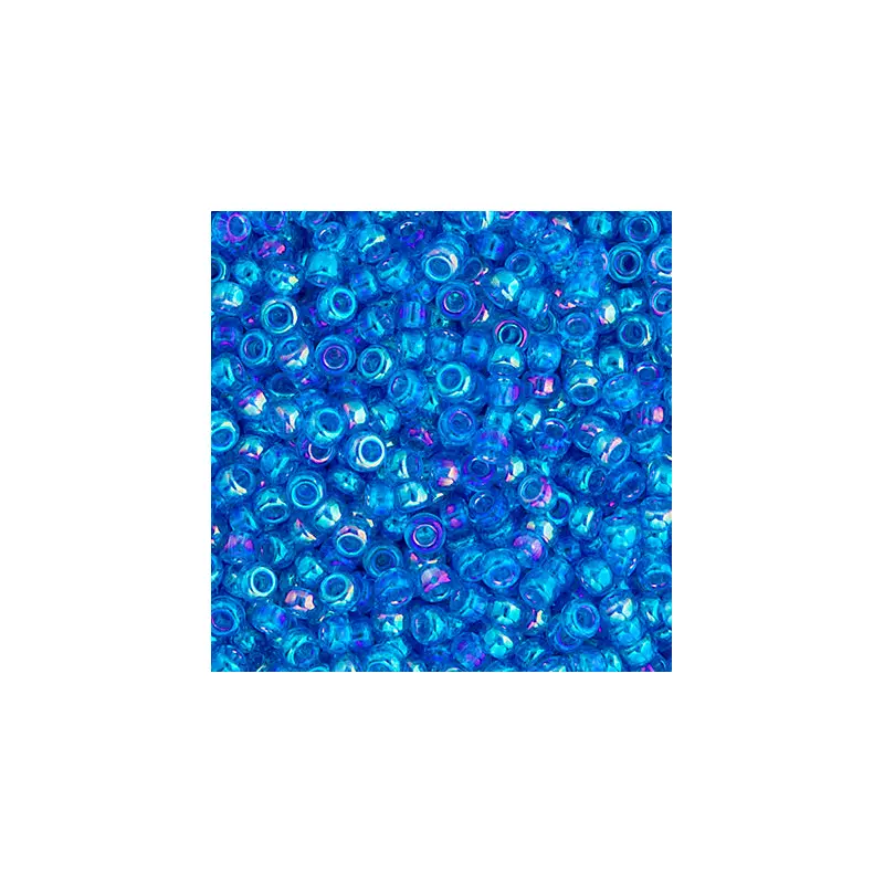 Miyuki Seed Bead 11/0 apx.22g Blue Azure Transparent AB