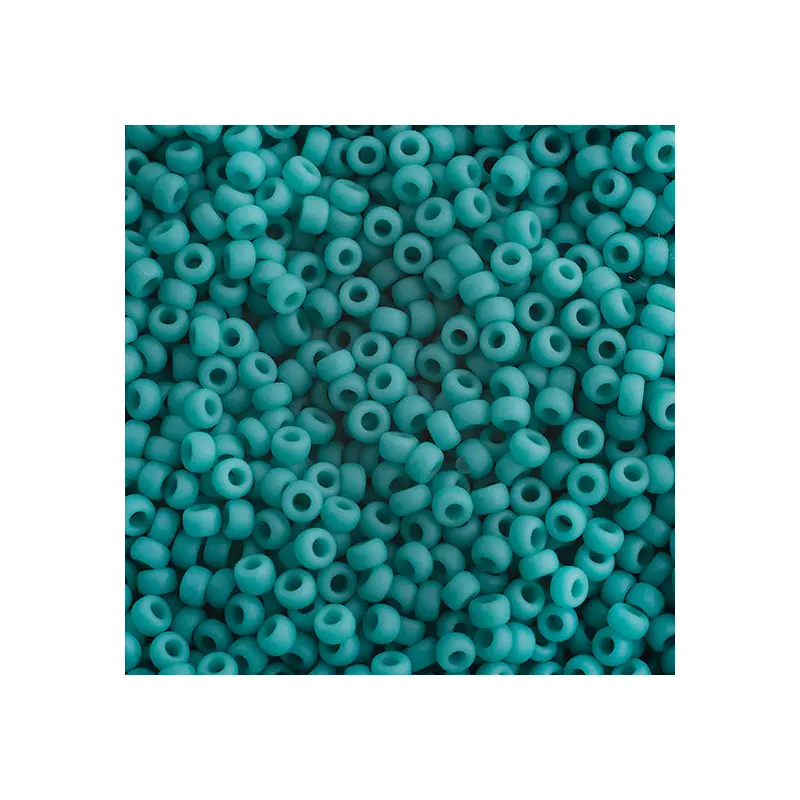 Miyuki Seed Bead 11/0 apx.22g Turquoise Green Opaque Matte