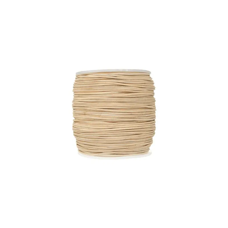 Dazzle-It Genuine Leather Cord 1mm Natural
