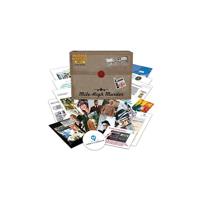 Murder Mystery Party Case Files: Mile High Murder