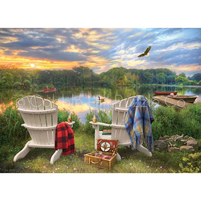 1000pc Puzzle Cobble Hill Lakeshore