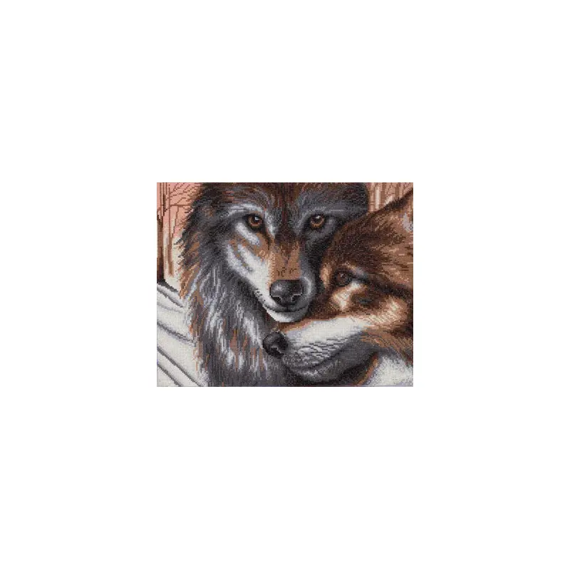 CAK-A154L: "A Winter's Tale" 40x50 cm Crystal Art Kit