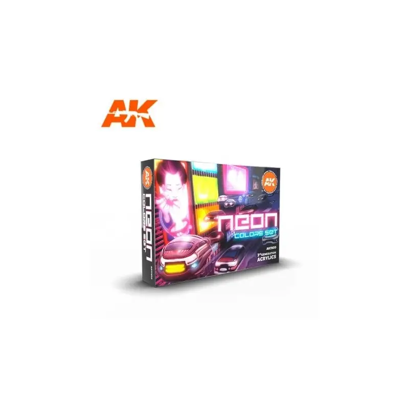 AK11610 NEON COLORS SET