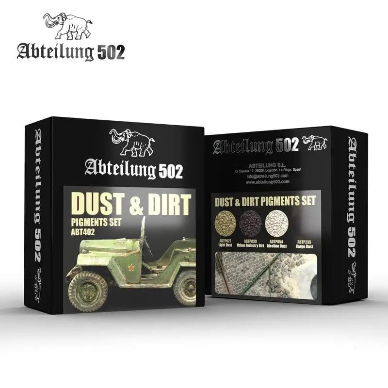 ABT402 DUST & DIRT PIGMENTS SET