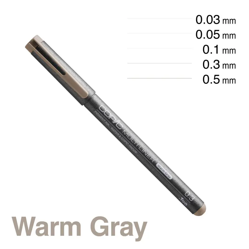 Copic Multiliner - Warm Grey .05