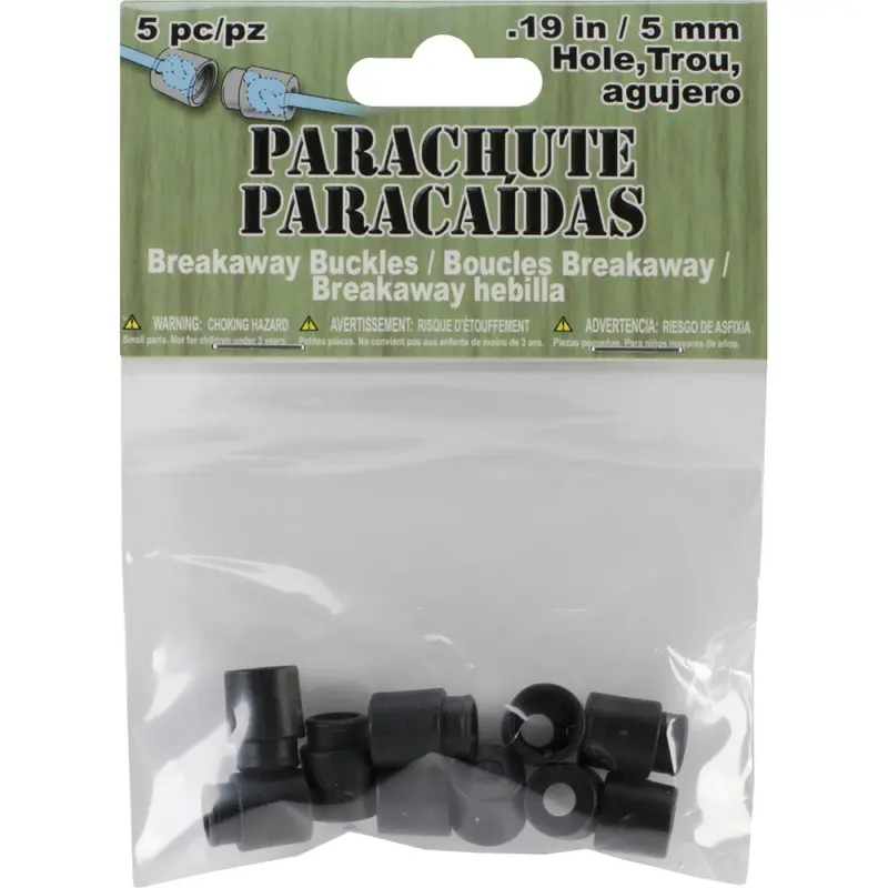 Parachute Cord Breakaway Buckles
