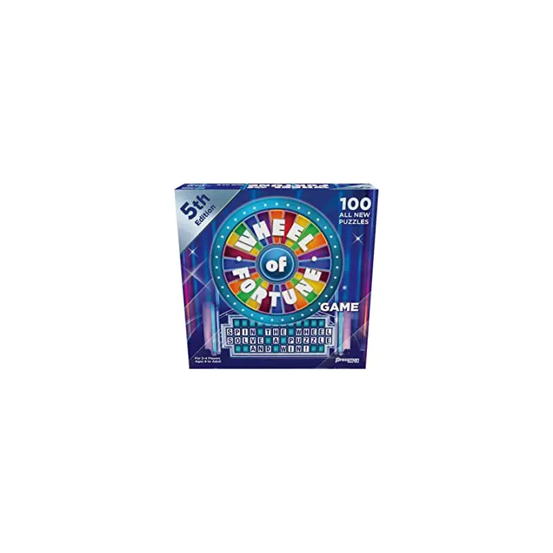 Pressman Toy Wheel of Fortune 5th Edition