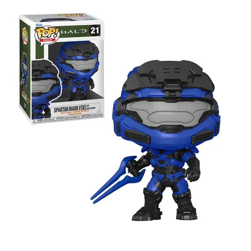 Funko POP! Halo Spartan Mark V [B] with Energysword