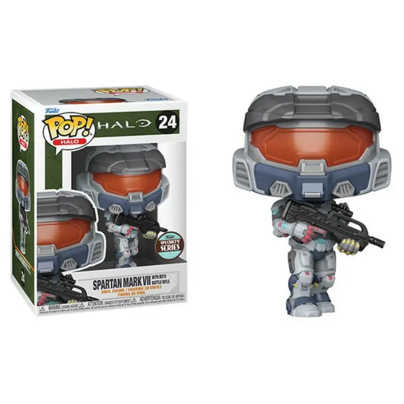 Funko POP! Halo Spartan Mark VII With BR75 Battle Rifle #24
