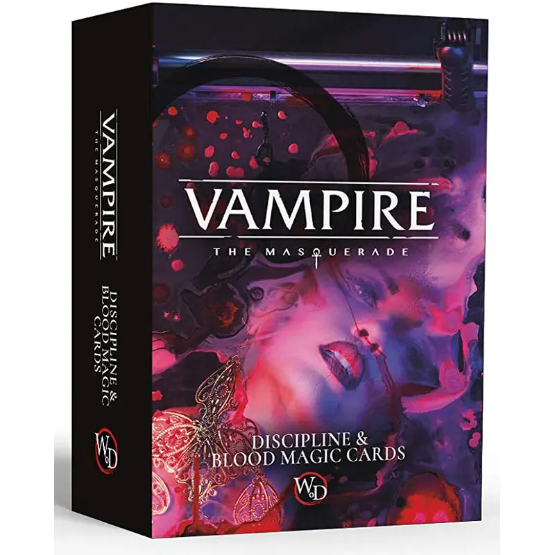 Vampire: The Masquerade Discipline & Blood Magic Cards