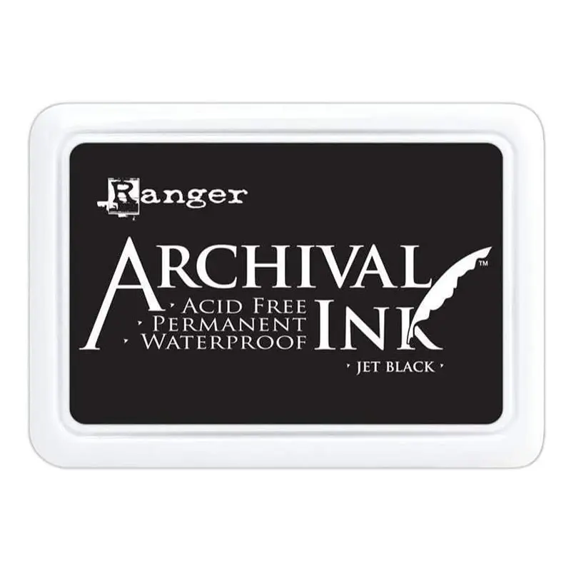 Ranger Archival Ink Pad Jet Black