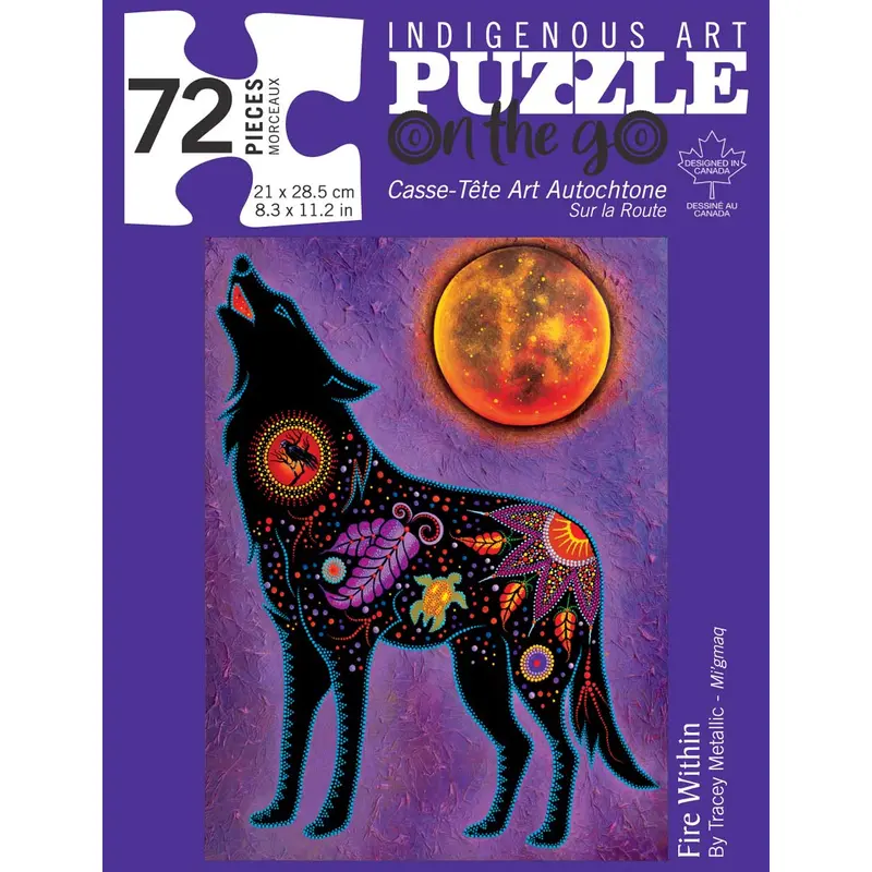 72 Pc Puzzle Fire Within