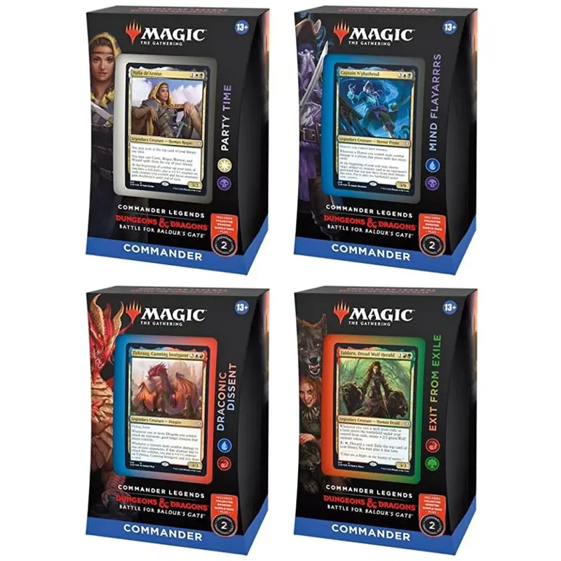 COMMANDER LEGENDS: Battle for Baldur's Gate Commander Decks