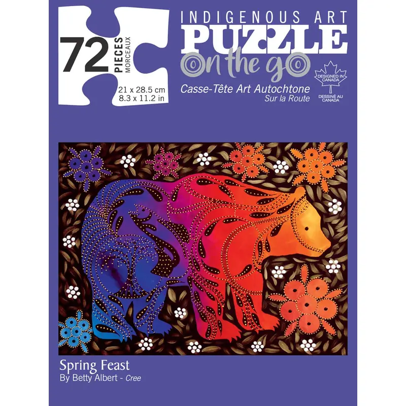 SPRING FEAST 72 PIECE PUZZLE