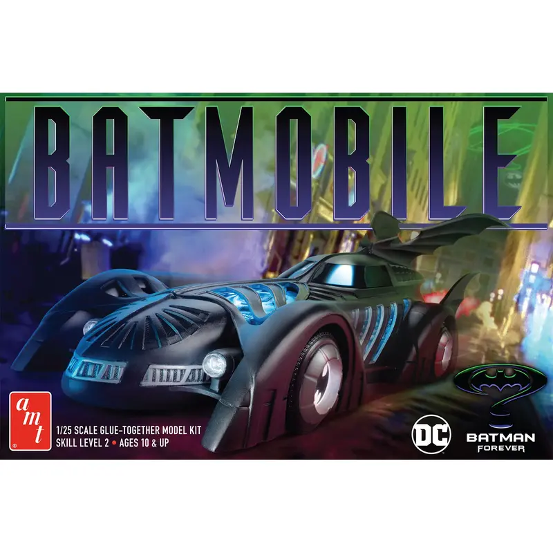 AMT BATMAN FOREVER BATMOBILE 1:25 SCALE MODEL