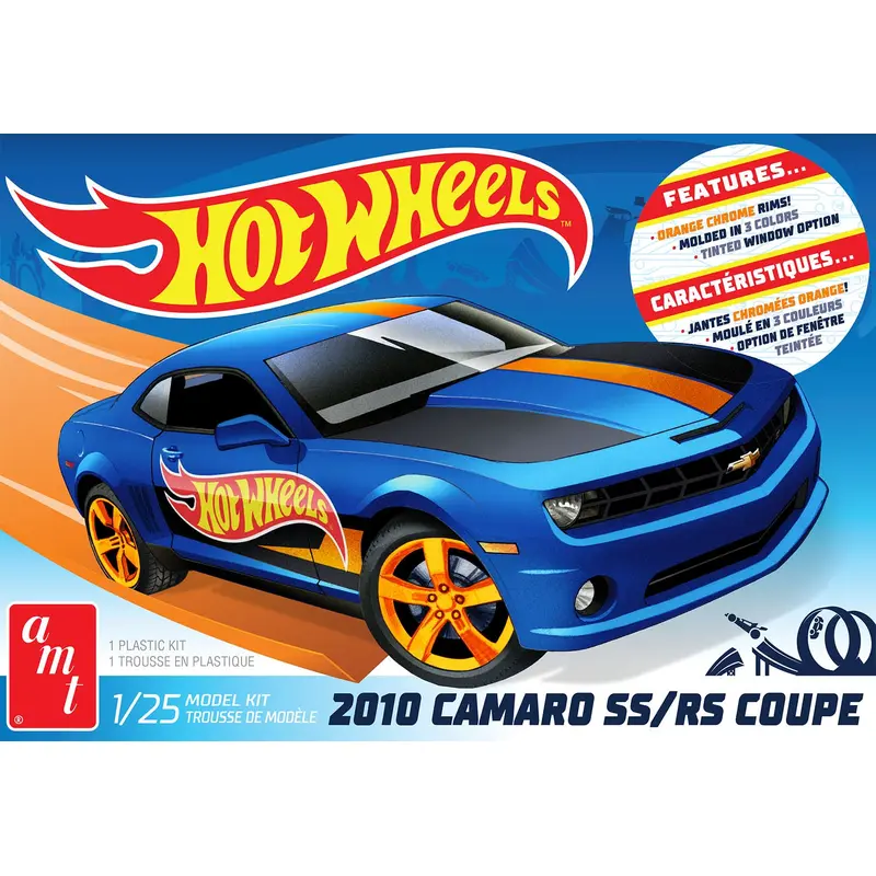 AMT 2010 CHEVY CAMARO HOT WHEELS 1:25 SCALE MODEL KIT