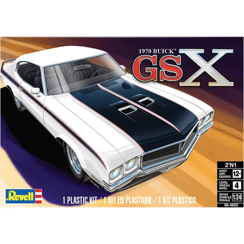 Revell 1/25 Buick GSX 1970 85-4522