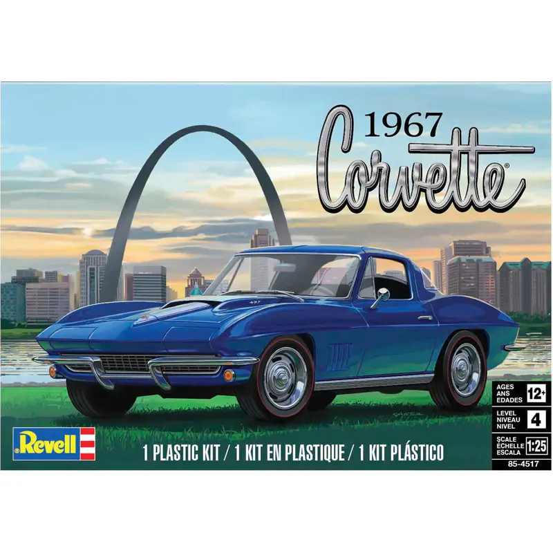 Revell 1/25 Chevrolet Corvette Coupe 1967 85-4517