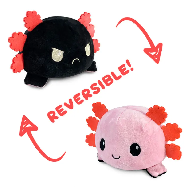 REVERSIBLE AXOLOTL PLUSHIE