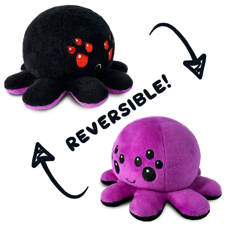 Reversible Spider (Happy Purple+Angry Black)