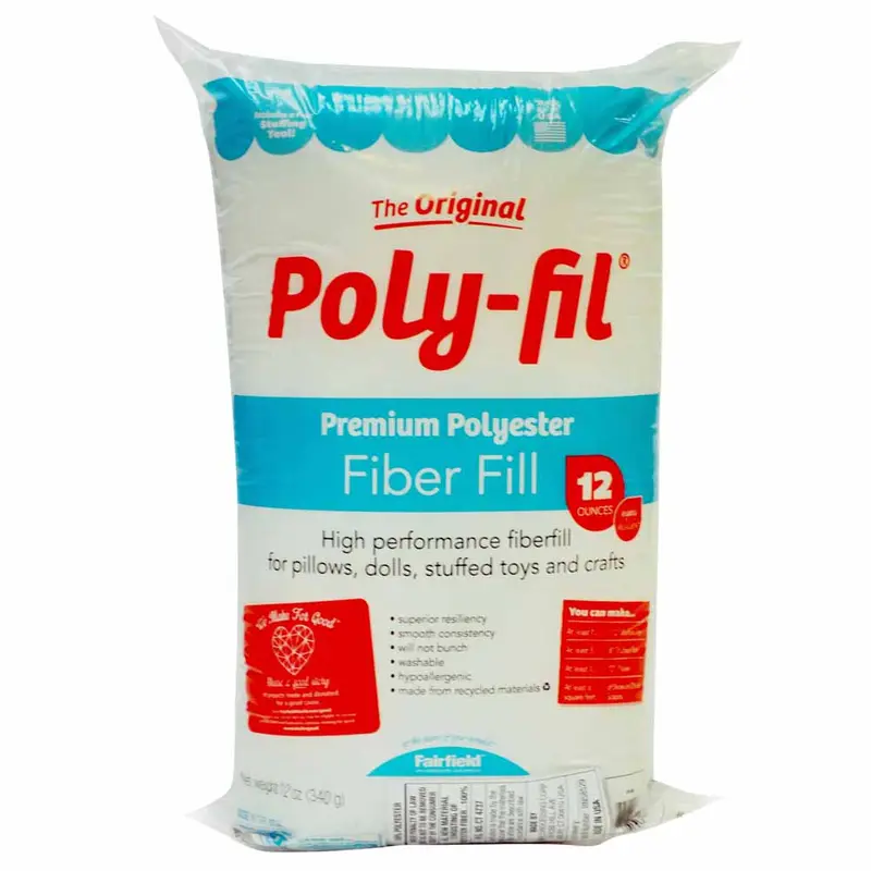 FAIRFIELD Poly-Fil Premium Fiber Fill - 340 g (12 oz.)