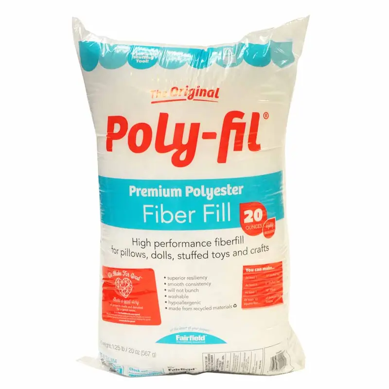 FAIRFIELD Poly-Fil Premium Fiber Fill - 567 g (20 oz.)