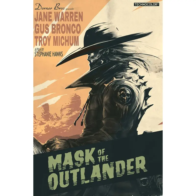 SPOOKTACULAR PLAYING CARDS MASK OF THE OUTLANDER