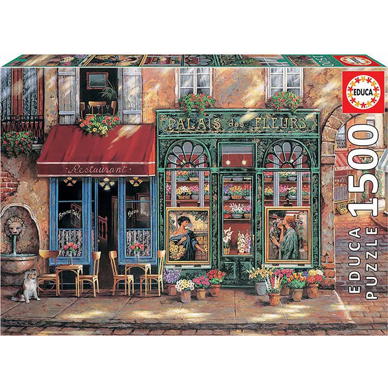 1500 pieces puzzle - Flower Palace