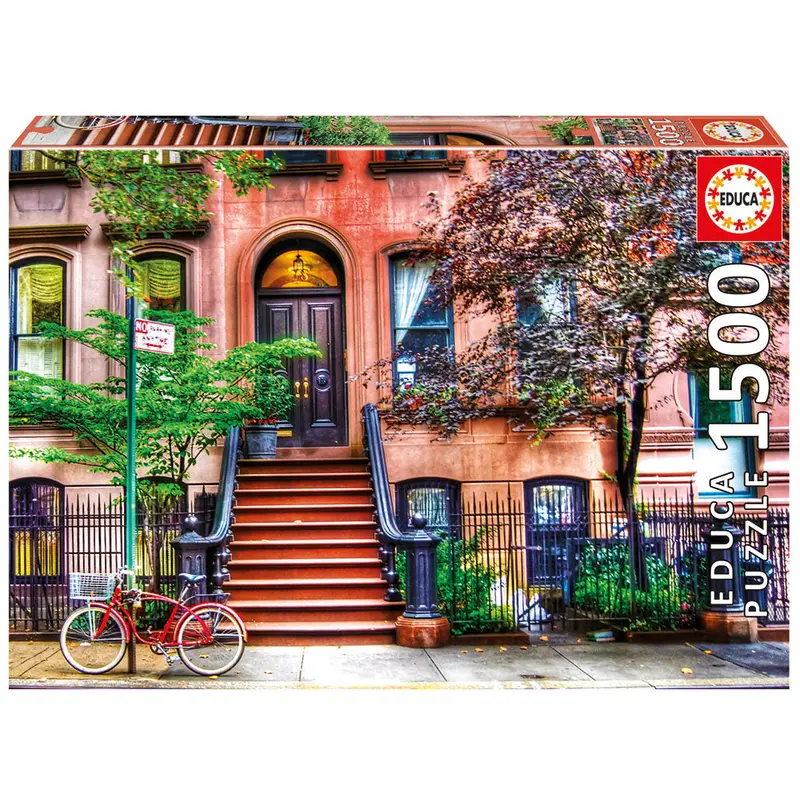 1500 pieces puzzle - Greenwich Village, New York