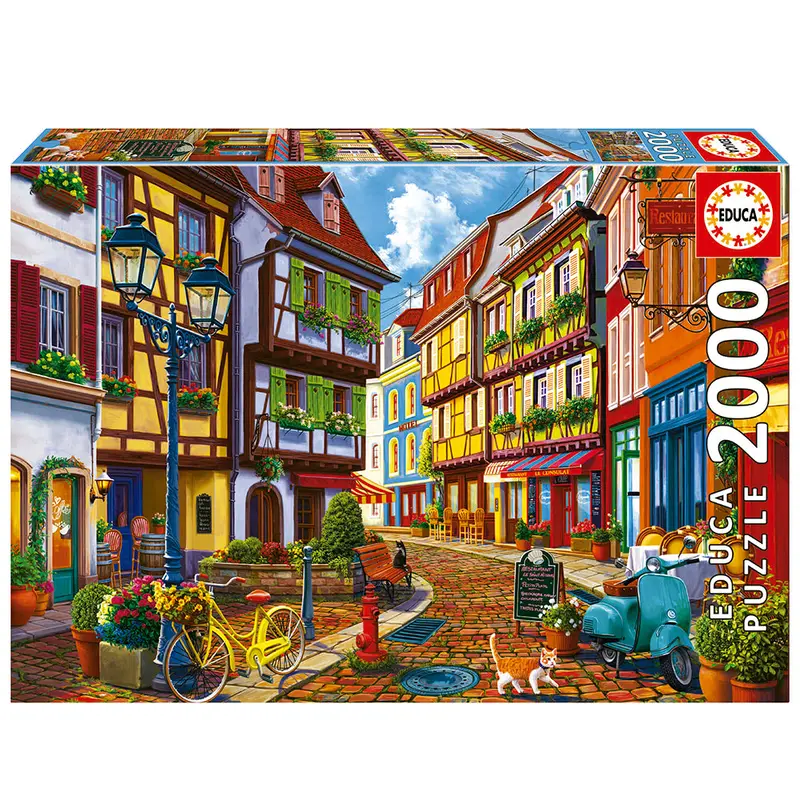 2000 pieces puzzle - Bright Street
