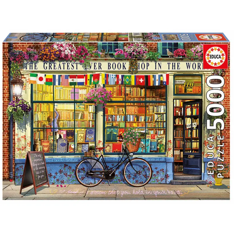 5000 pieces puzzle - Greatest Bookshop in the World