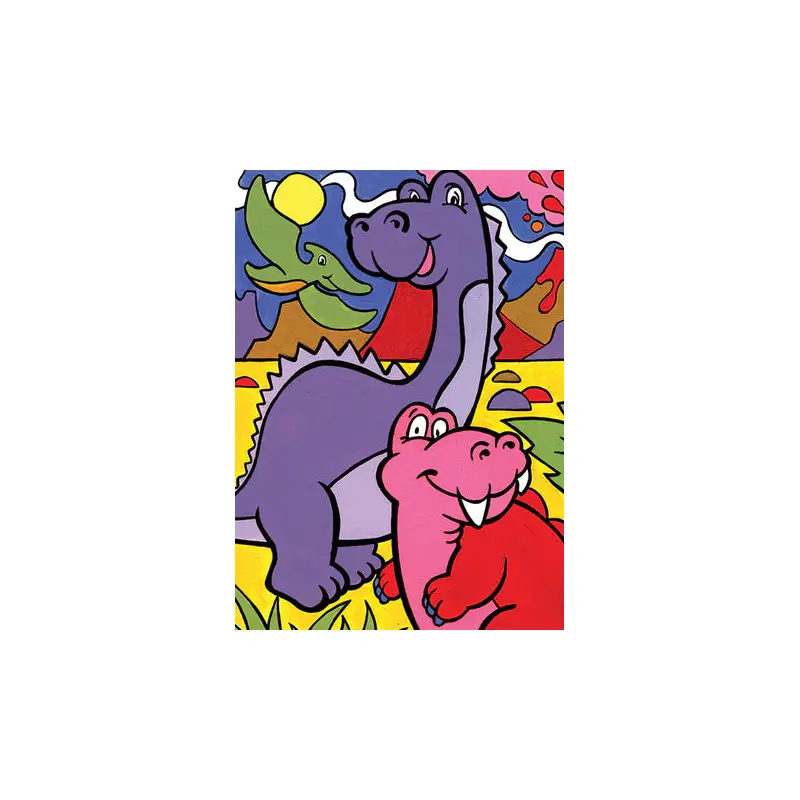 Royal Brush My First Paint By Number Dinosaurs