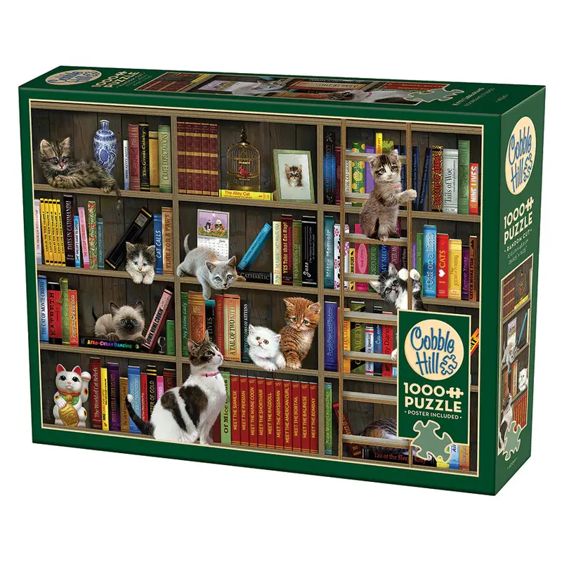 1000 Piece Kitty Librarians