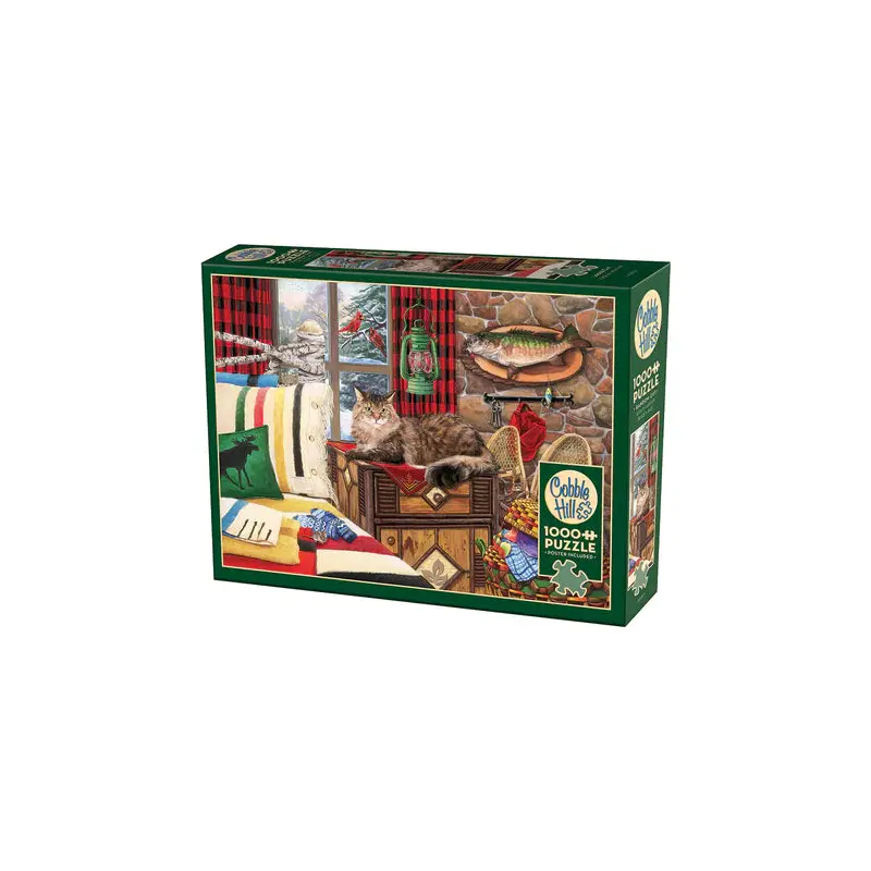 1000Pc Puzzle Lodge Cat