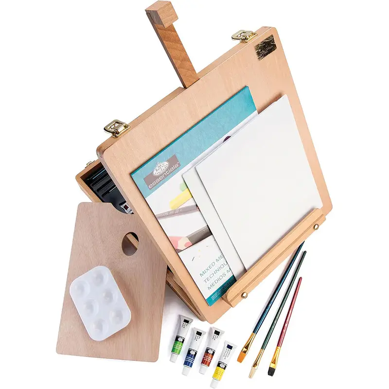 48pc Deluxe Easel Artist Set