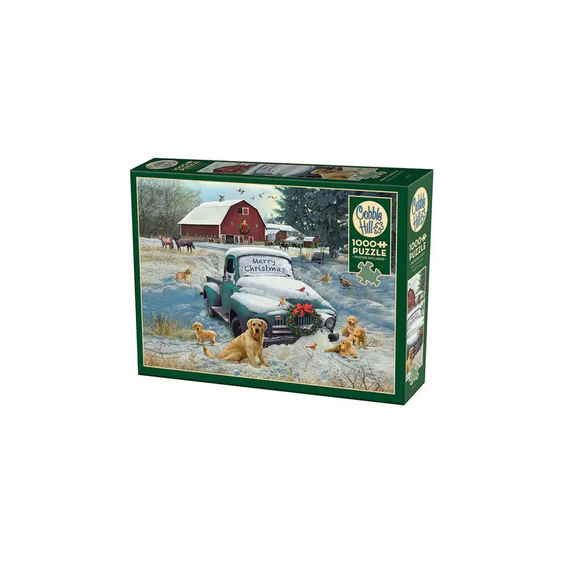 1000 Piece Jigsaw Puzzle Merry Christmas