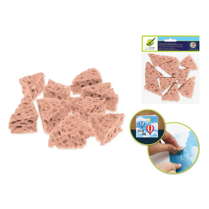 Color Factory:Faux Sea Sponge for Painting/Sponging/Faux-Fini