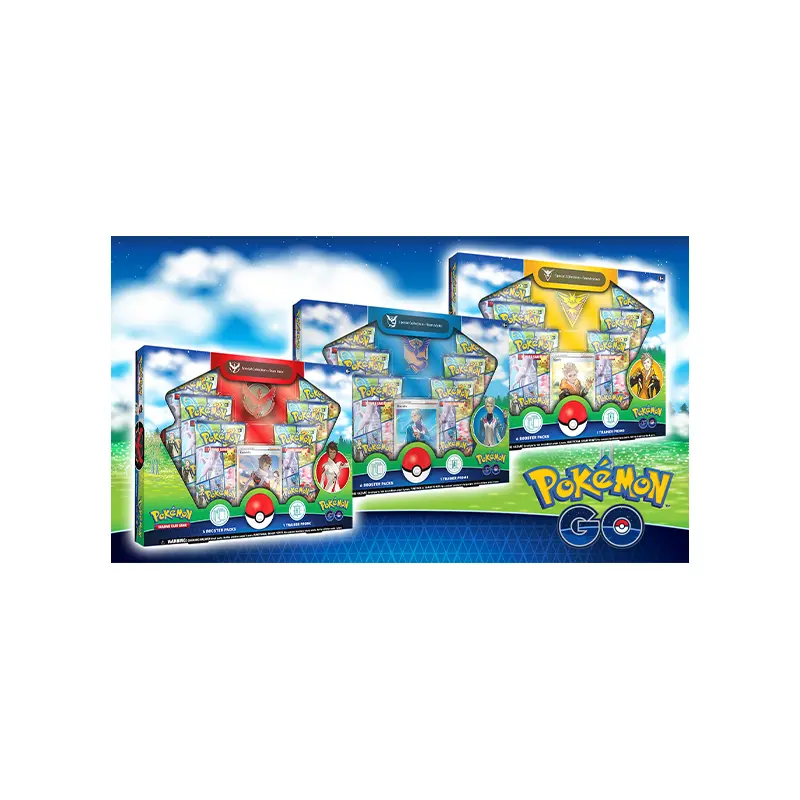 Pokmon TCG: Pokmon GO Special CollectionTeam Instinct / Team Mystic / Team Valor
